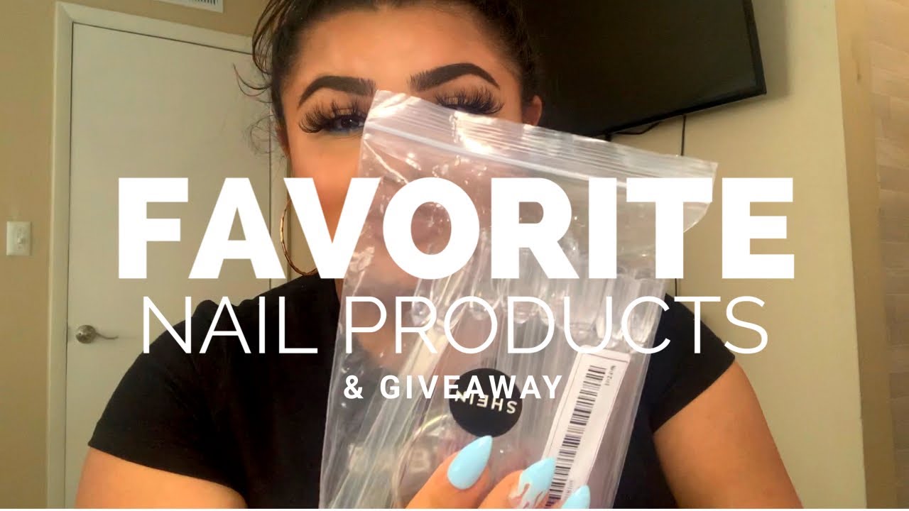 FAVORITE NAIL PRODUCTS  + GIVEAWAY | Pressedaholic