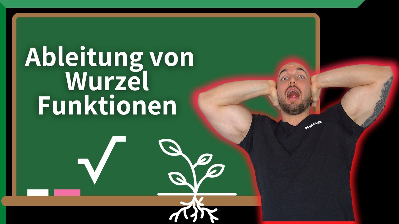 Bodybuilder erkl&auml;rt: Wurzel-Funktionen ableiten (EASY)