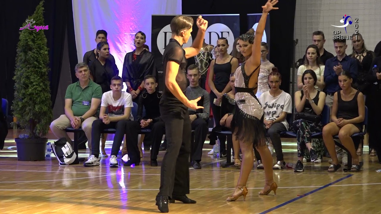 Državno prvenstvo Srbije u LA plesovima predstavljanje finale samba 5.jun Čačak 2021 P.k. Luna i PSS