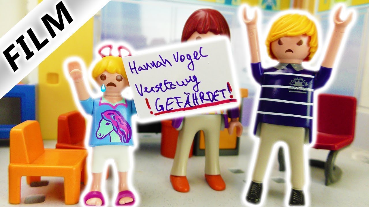 Playmobil Film Deutsch - ELTERNSPRECHTAG IN HANNAHS SCHULE! ÄRGER BEI FAMILIE VOGEL - Kinderfilm