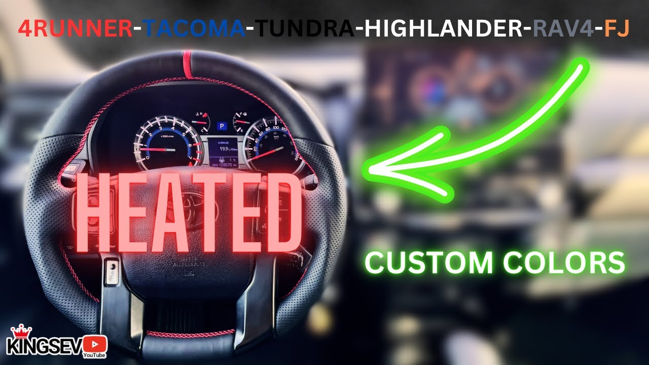 4Runner Heated Steering Wheel Tacoma Tundra FJ Rav4 Highlander  !