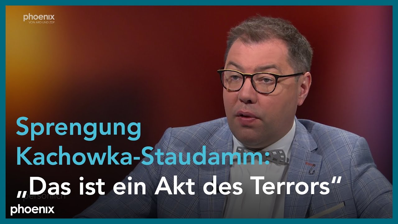 phoenix pers&ouml;nlich mit Oleksii Makeiev (Botschafter Ukraine in Deutschland)