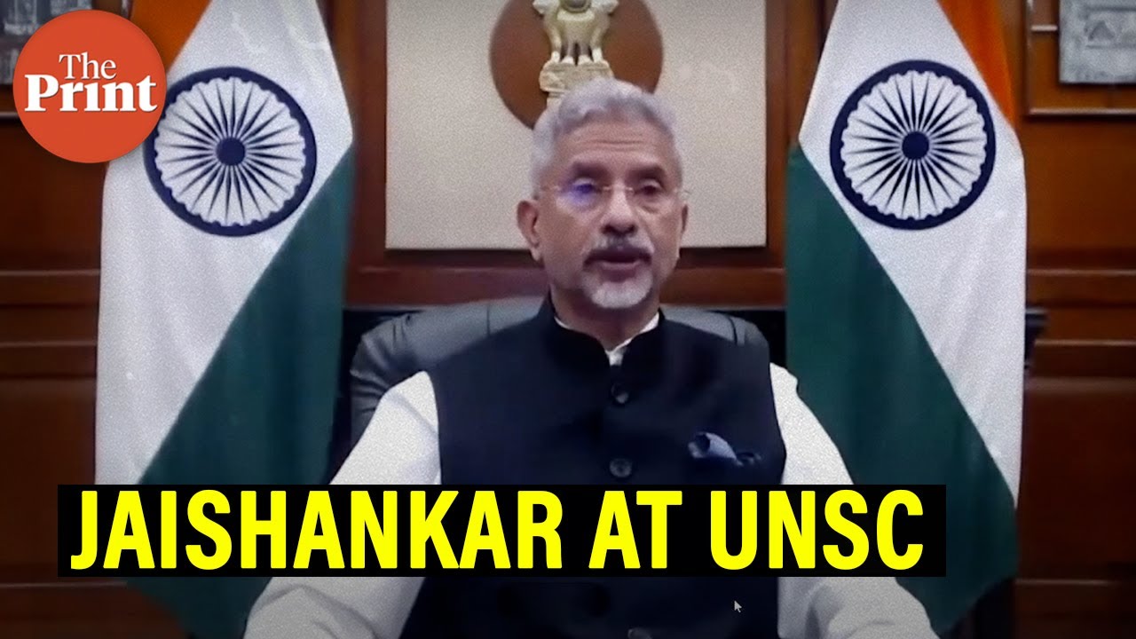 India working with South Africa to address Covid vaccine challenges: EAM Jaishankar at UNSC
