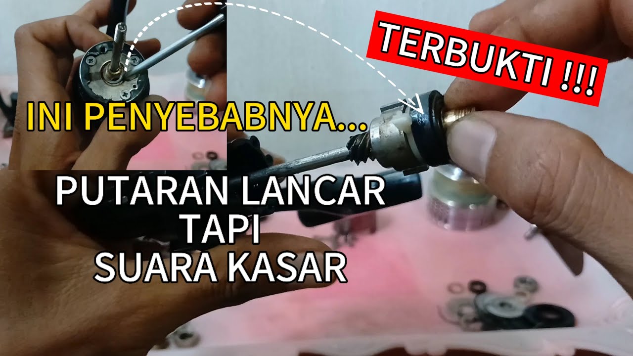 Suara Kasar Pada Reel Pancing