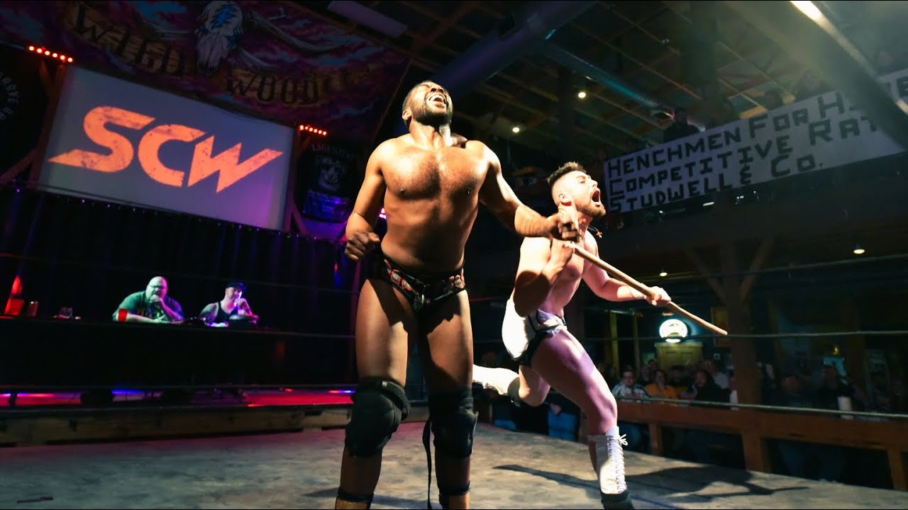 Eric Eznite (with Garrote) VS JAH-C | SCW Pro | 2/18/23 #wweid #wwe #prowrestling #wrestling #aew 
