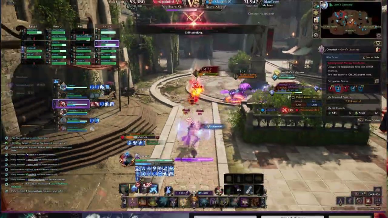 iNvo DPS BGS- 19 Kills 38 Assists 1.1m Damage - Positioning From the Backline