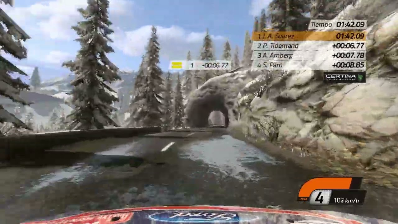 WRC 4 | Monte Carlo - Burzet | JWRC @ 3:58:600 | ATTEMPT 2