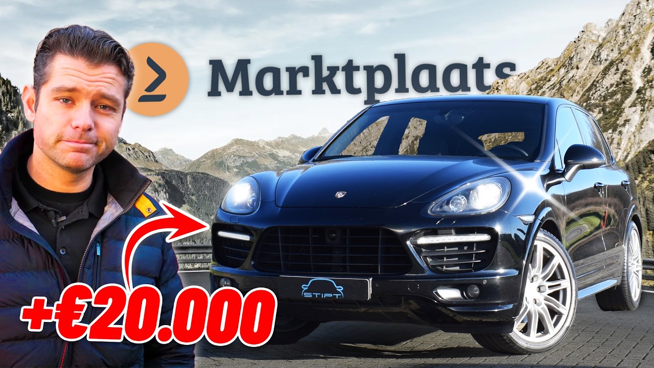 Porsche handel op Marktplaats geeft €20.000 winst!!
