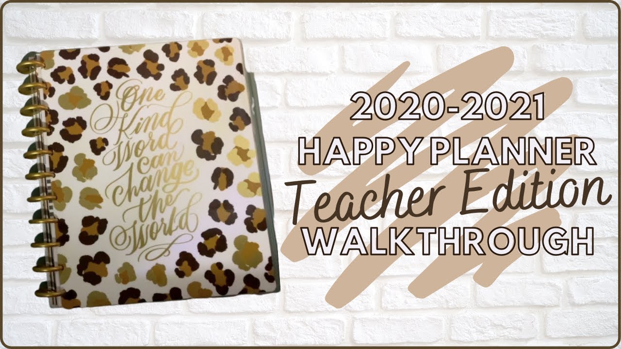 HAPPY PLANNER TEACHER EDITION 2020-2021 | My Favorite Teacher Planner + MUST HAVE Accessories