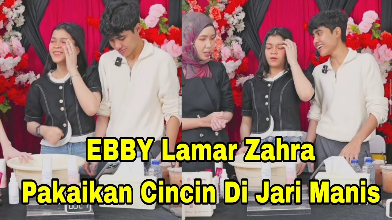EBBY LAMAR ZAHRA PAKAIKAN CINCIN DI JARI MANIS