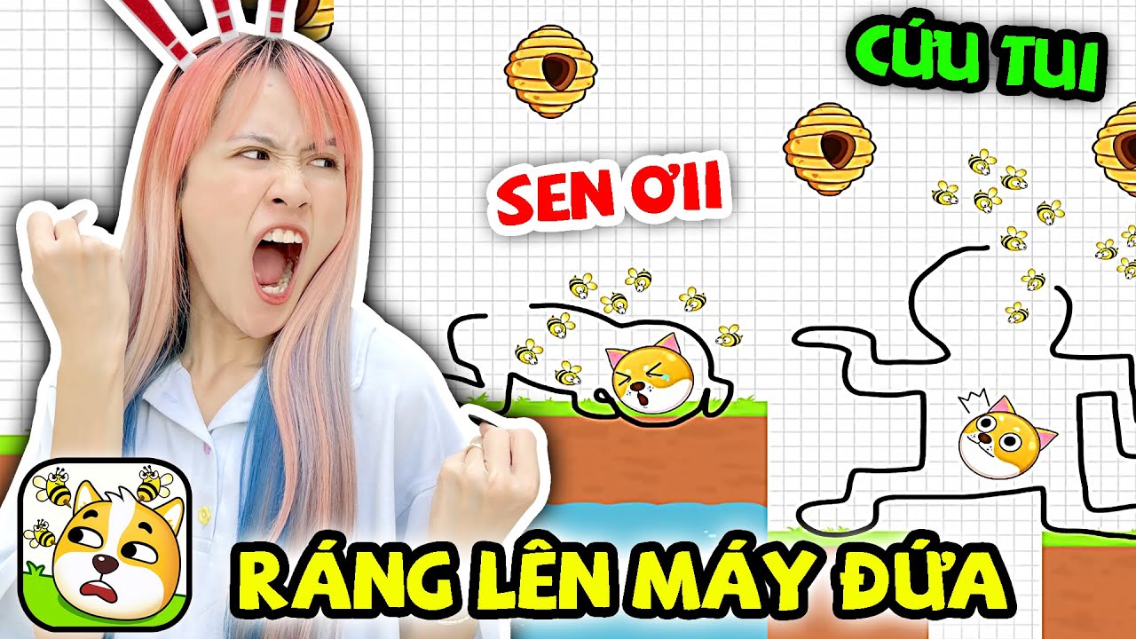 Giải Cứu Bé Cún Thoát Khỏi Bầy Ong Xấu Xa - Vê Vê Official