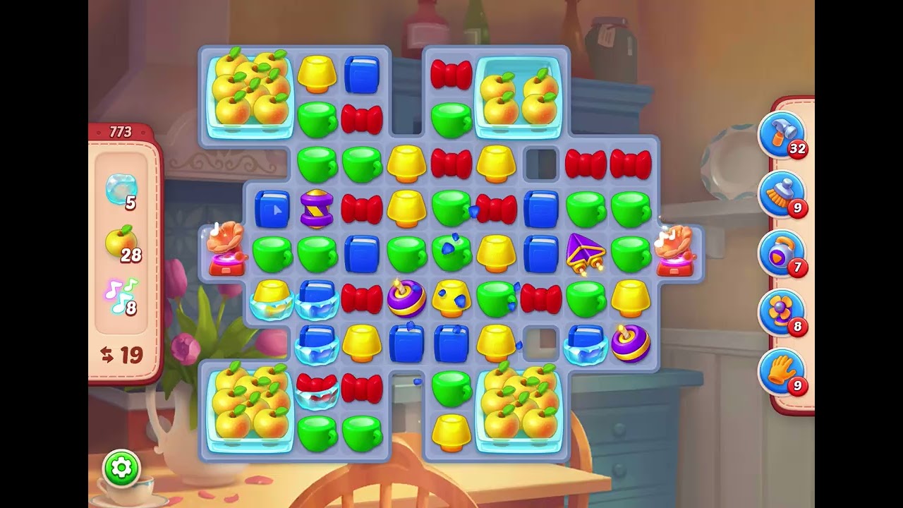 HomeScapes Level 773 no boosters (2026)