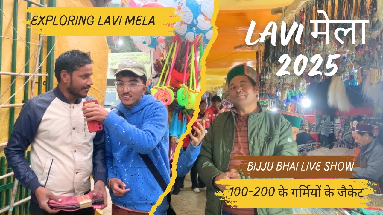 लवी मेला 2025 || Rampur Lavi Mela Vlog | Pahadi Culture, Bazaar & Food Exploring