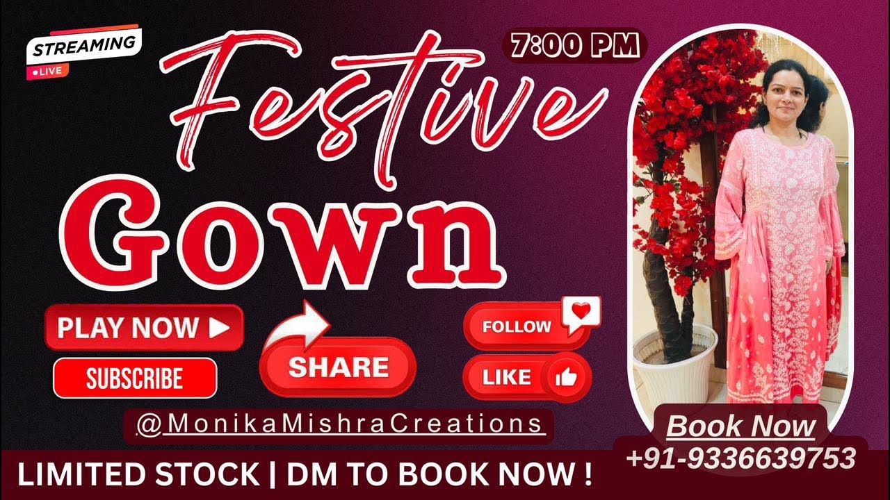 Festive Gown@9336639753