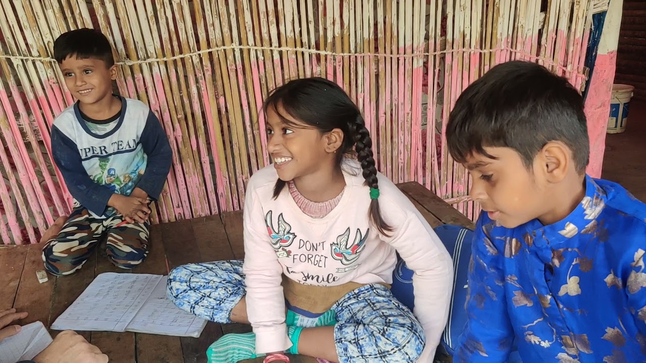 Morning Chat with Pakistani Hindu Refugee children staying near Delhi signature bridge
