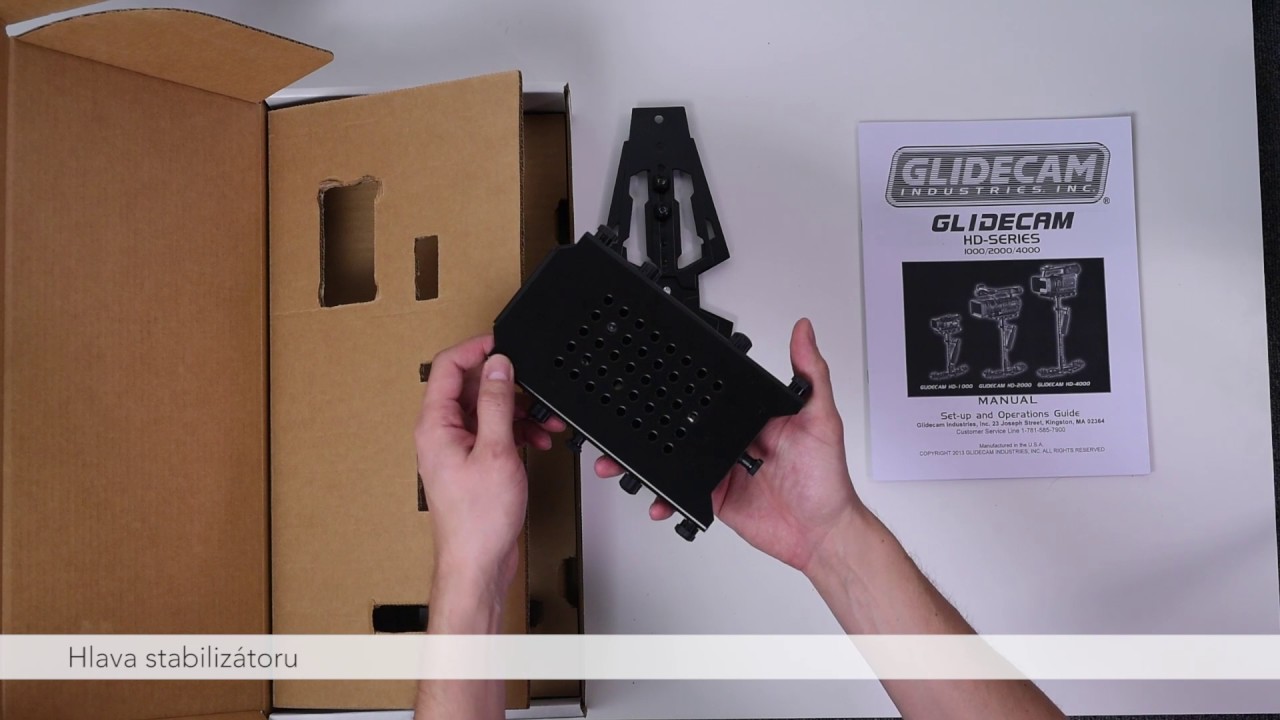 Glidecam HD-2000 UNBOXING