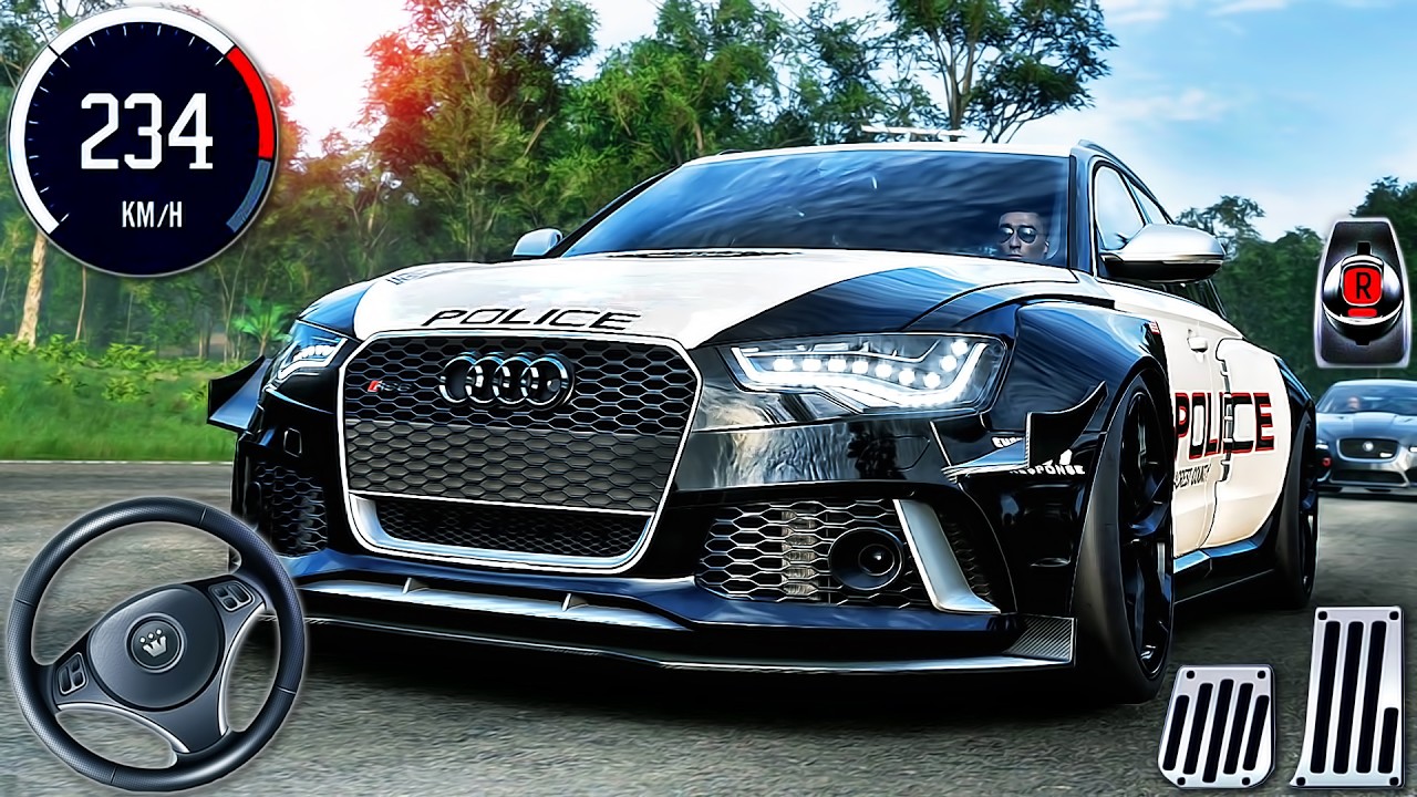 Police Car BMW and AUDI  Race Simulator - Sport Car Racing: Forza Horizon 5 - PC GamePlay #14