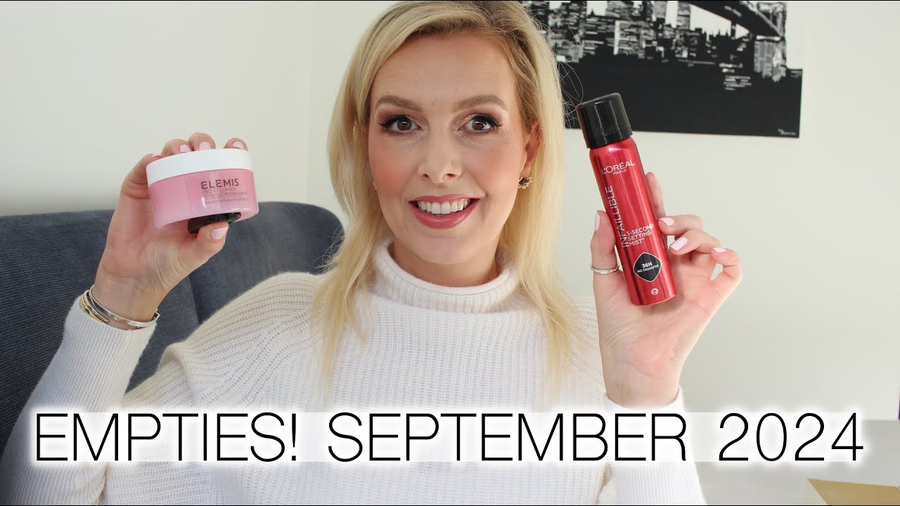 Empties! Opgemaakt september 2024 | BeautyLoves