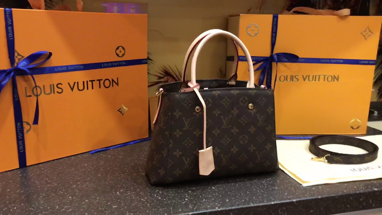 Сумка Louis Vuitton Montaigne BB LV канва сумочка