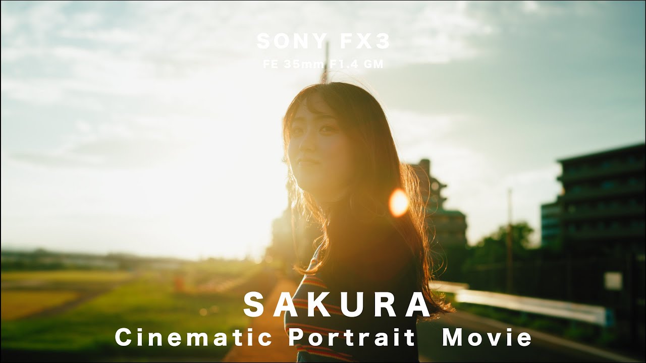 Sakura｜Cinematic Portrait Movie｜Sony FX3