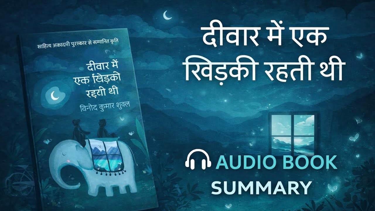 Deewar Mein Ek Khidki Rehti Thi | Hindi Audiobook | Book Summary
