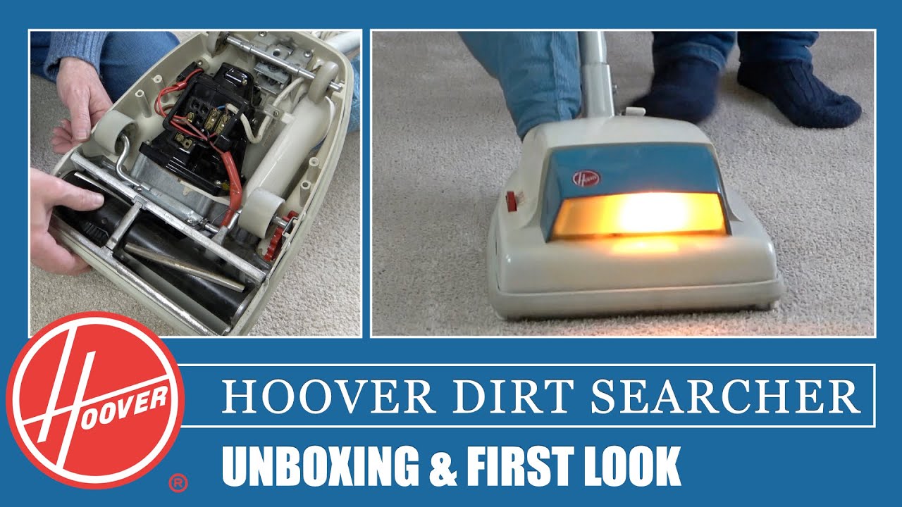 Hoover Dirtsearcher 1354A Vacuum Cleaner From 1973 Unboxing & First Look