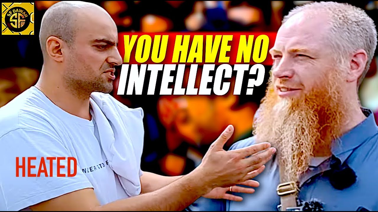 You Have NO INTELLELCT? Angry Guy & Yusuf | Stratford Speaker's corner