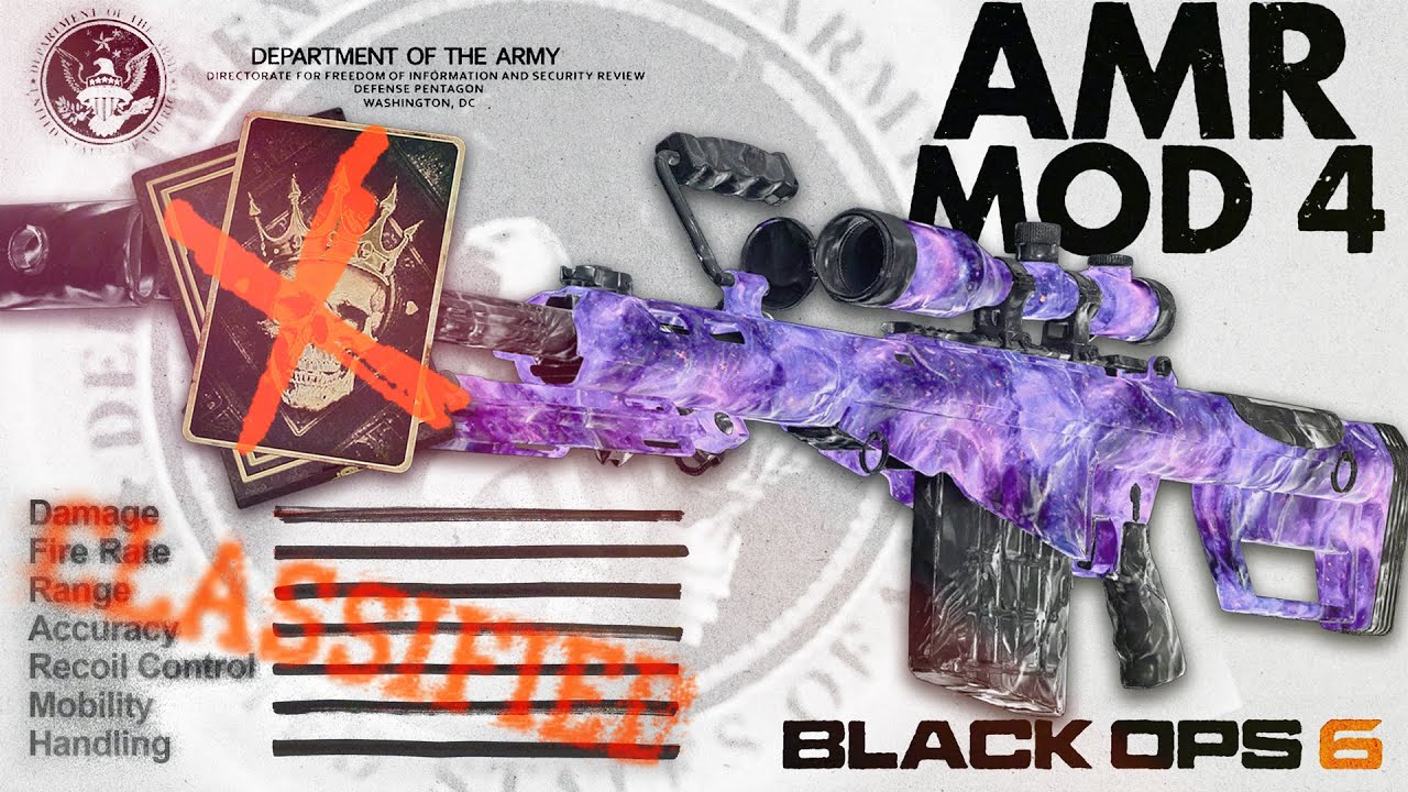 THE BEST AMR MOD 4 BUILD IS INSANE 🤯