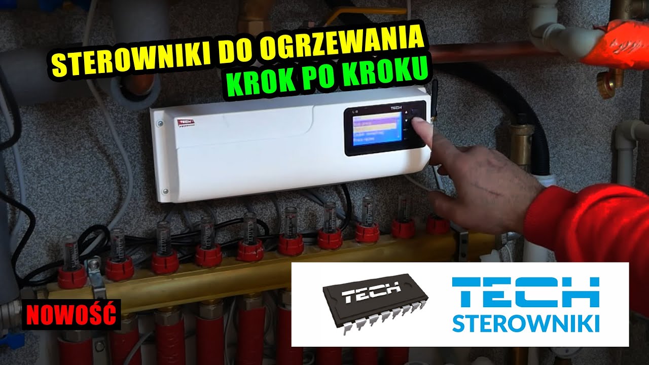 Sterowniki do ogrzewania podłogowego montaż krok po kroku. Inteligentny dom. Smart home.
