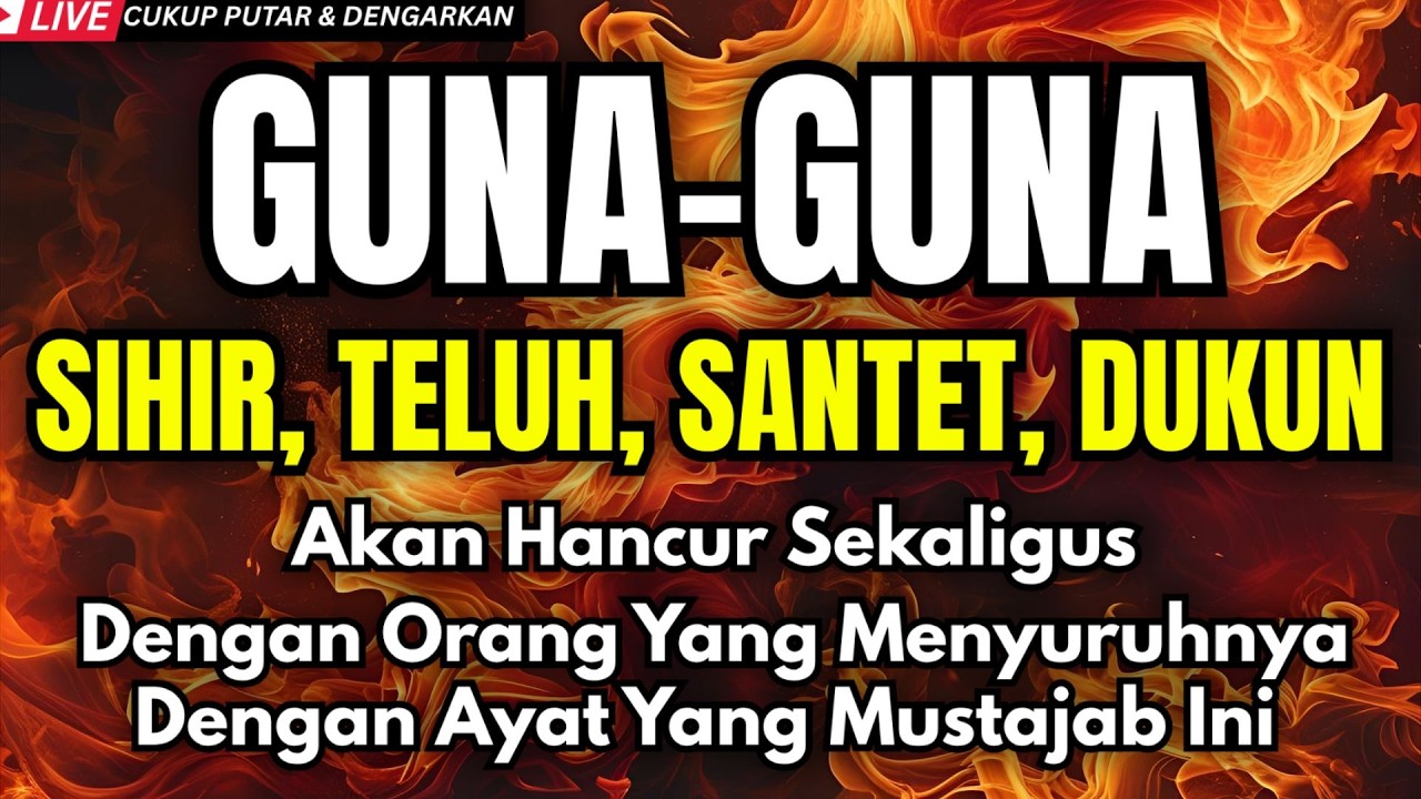 ALLAHUAKBAR! RUQYAH DIRI SENDIRI SEGERA BUAT BADAN RINGAN DAN JIN TERUSIR TANPA TAKUT