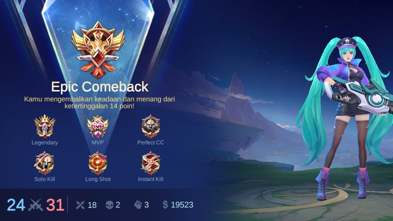 Cara Layla mengatasi dark system moonton!!!1vs9 is real!!!!
