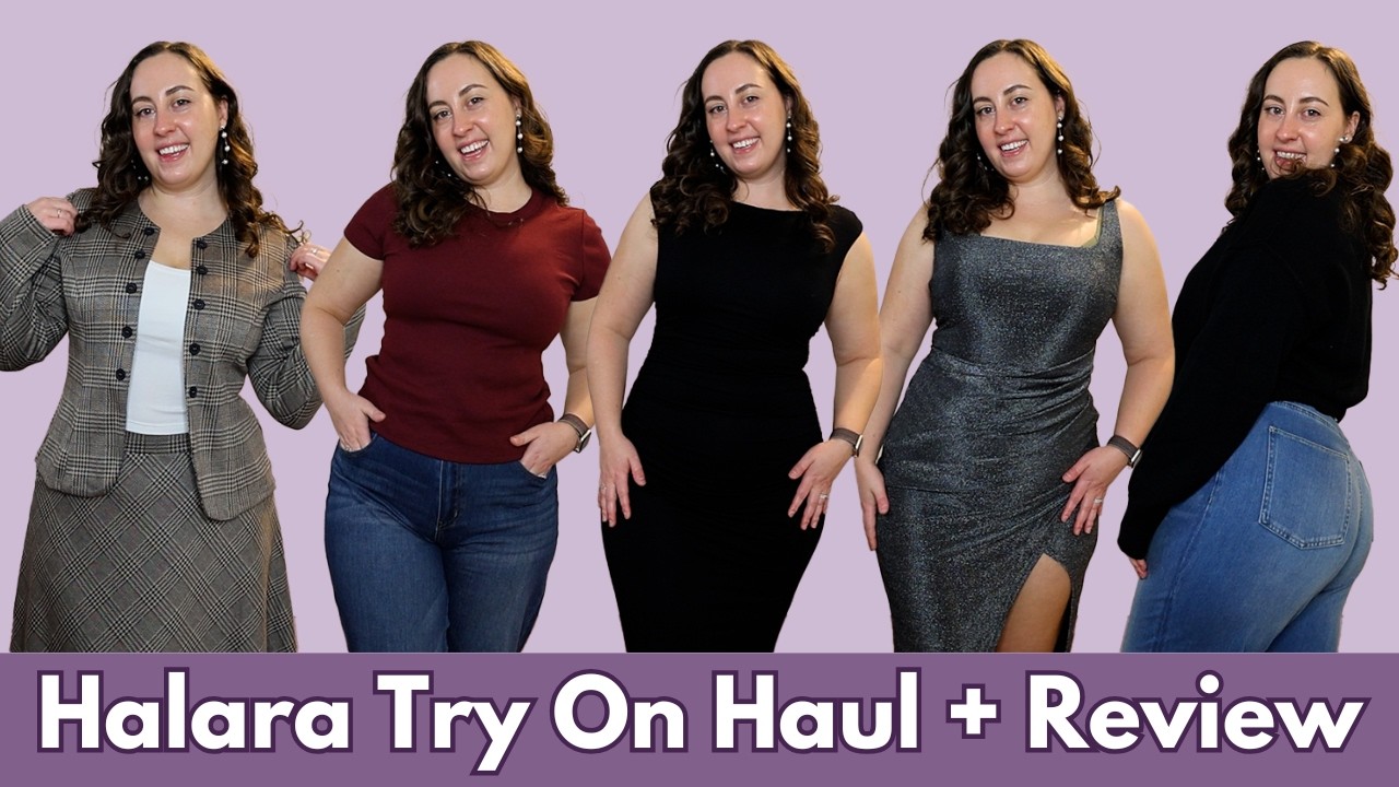 Halara New Arrivals Try On Haul and Review | Flex Jeans, Work Sets, Dresses, and more!