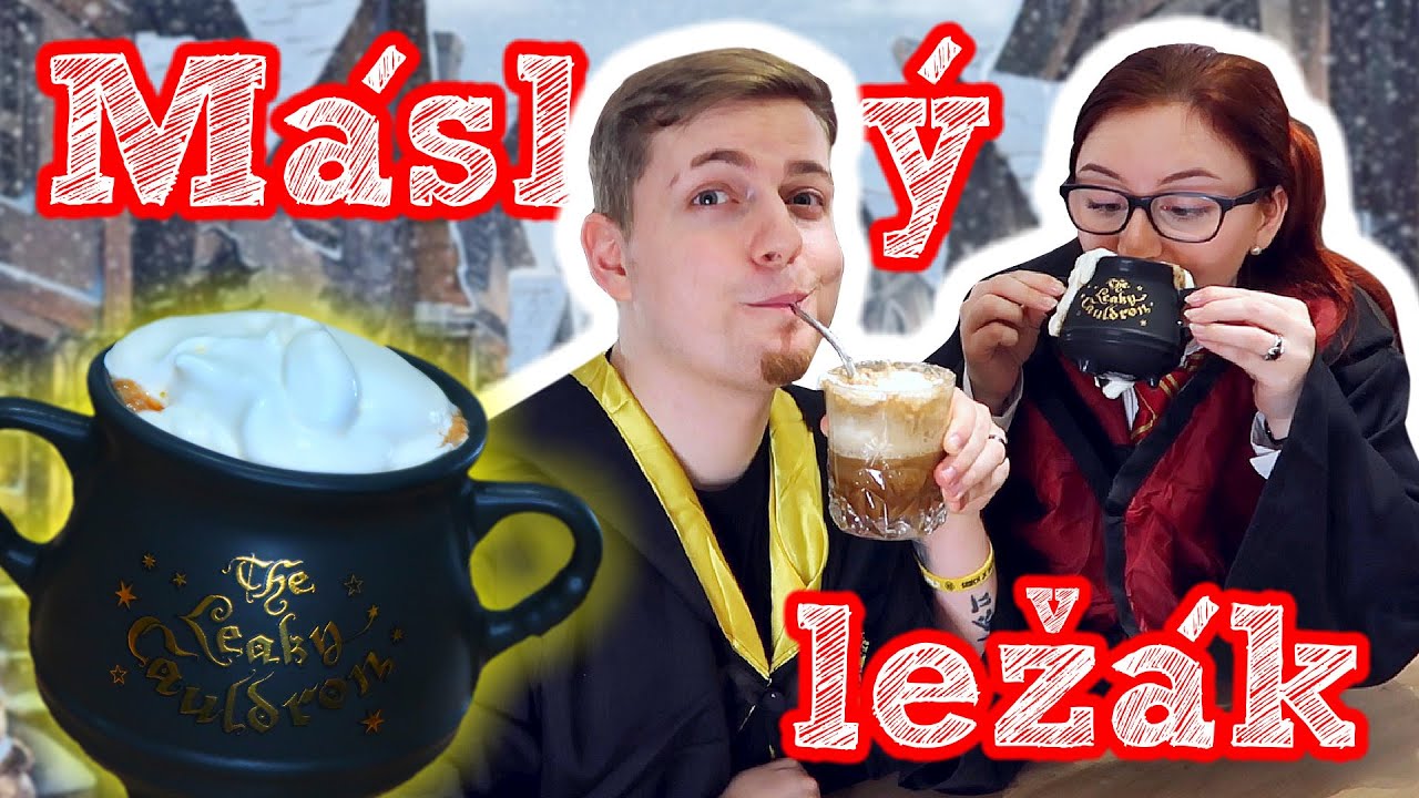 🍻 Vaříme MÁSLOVÝ LEŽÁK z Harryho Pottera s @McCitronem 🧙