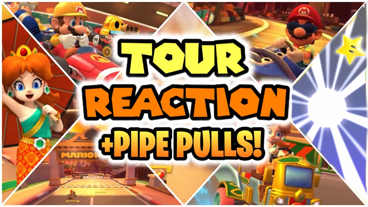 BANGKOK TOUR REACTION: Pipe Pulls & INSANE Top Shelf items! Mario Kart Tour Madness