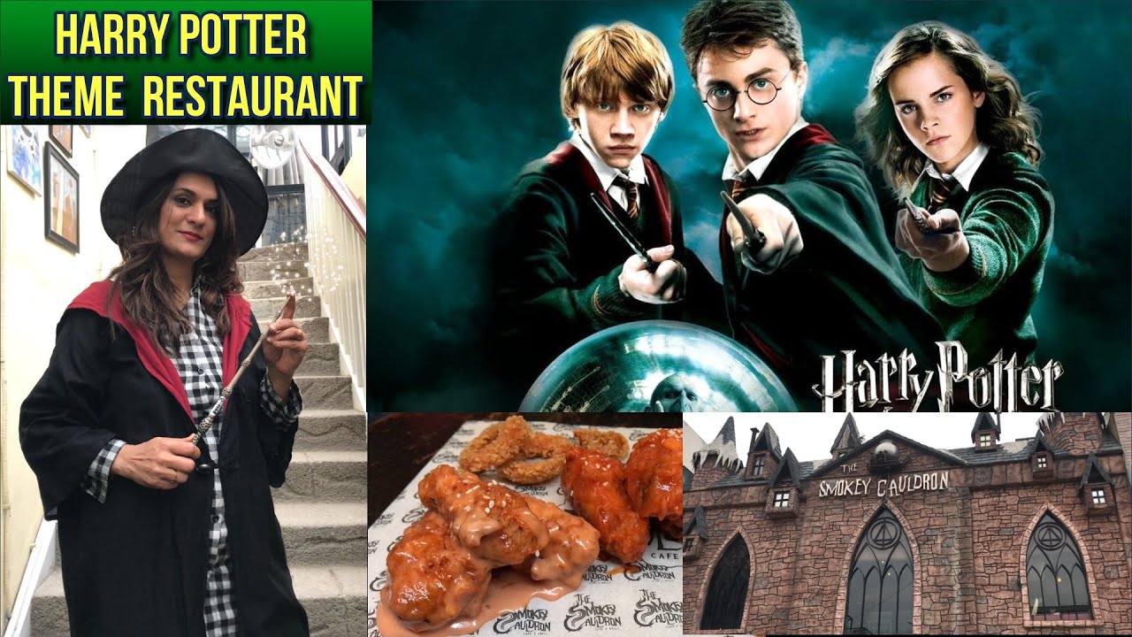 HARRY POTTER THEME RESTAURANT | THE SMOKEY CAULDRON VLOG, ISLAMABAD | NILIZ COOK BOOK