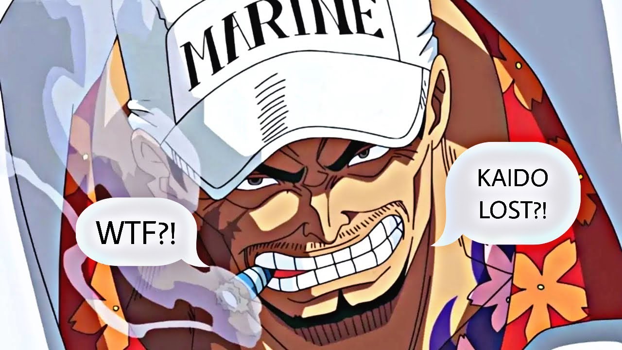When Akainu hears about Wano! | One Piece skit