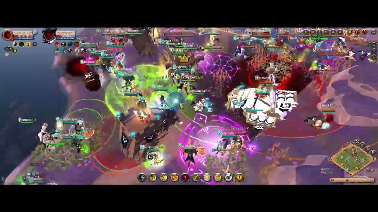Los reales zombies | Darkm1ght Vs Outlimits | Albion Online | Osunas POV