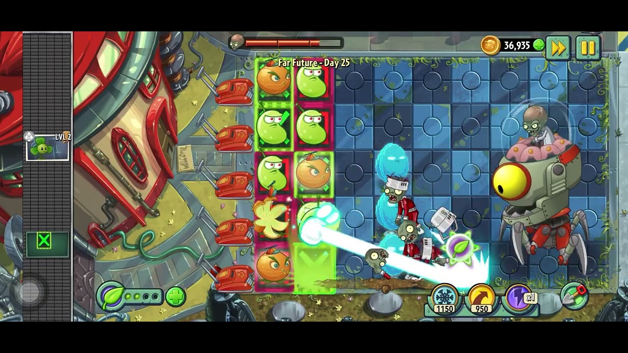 #pvz #pvz2 Far Future BOSS