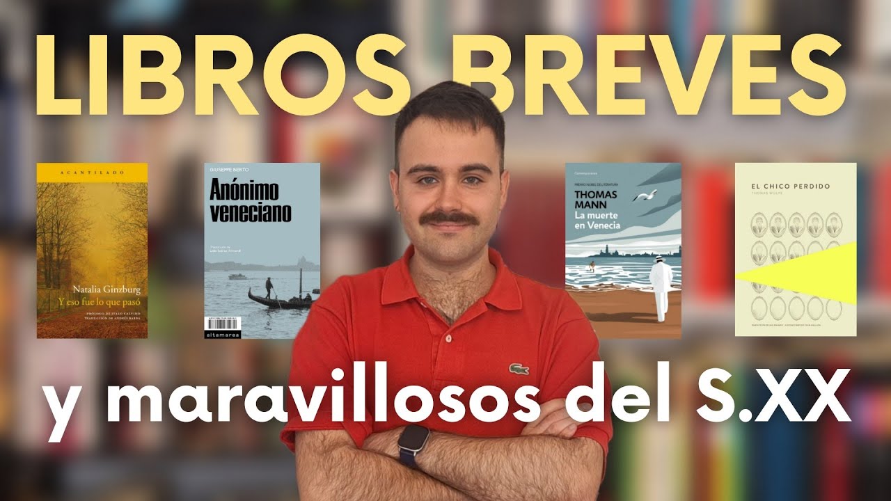 Libros cortos del S.XX que tienes que leer