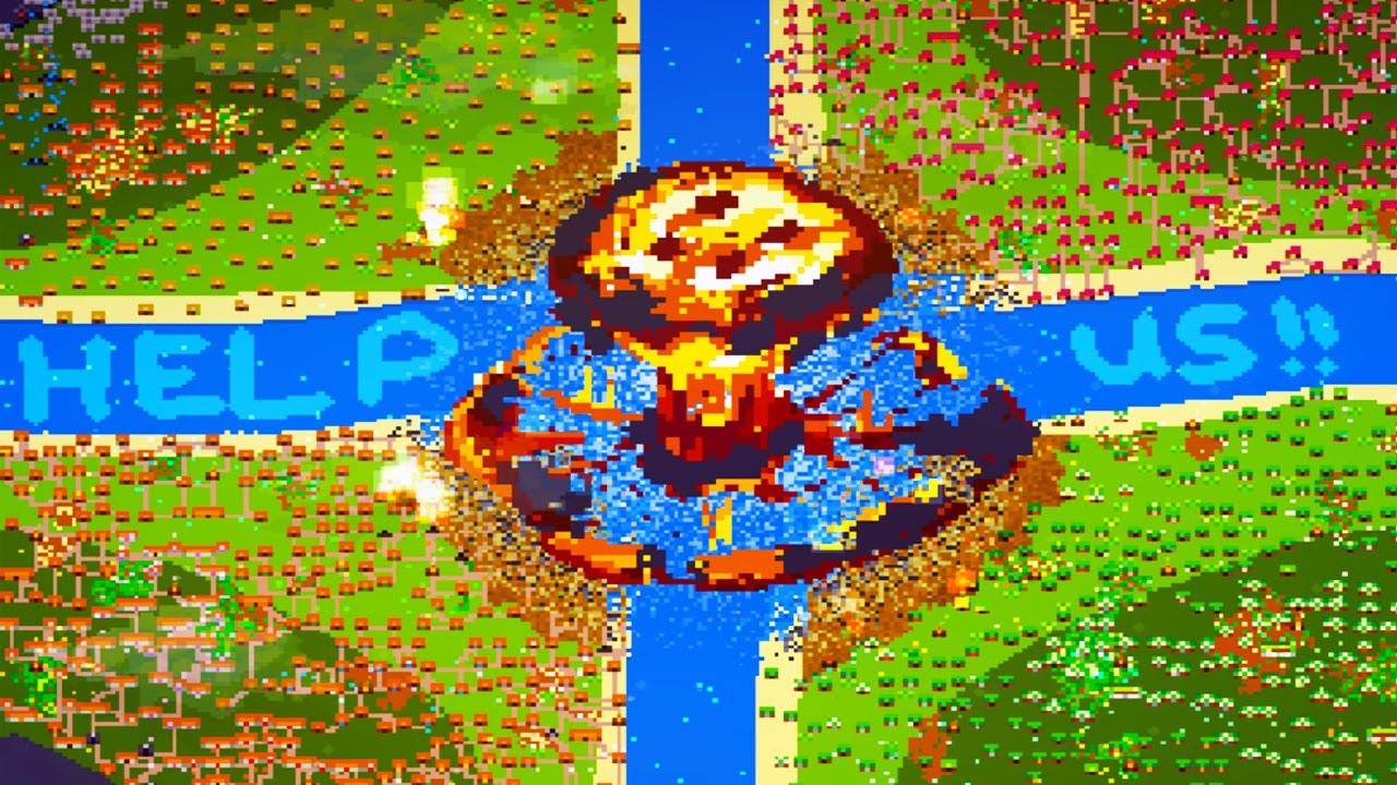 I Created 4 Successful Civilizations & Forced Them Into Battle - Worldbox Gameplay