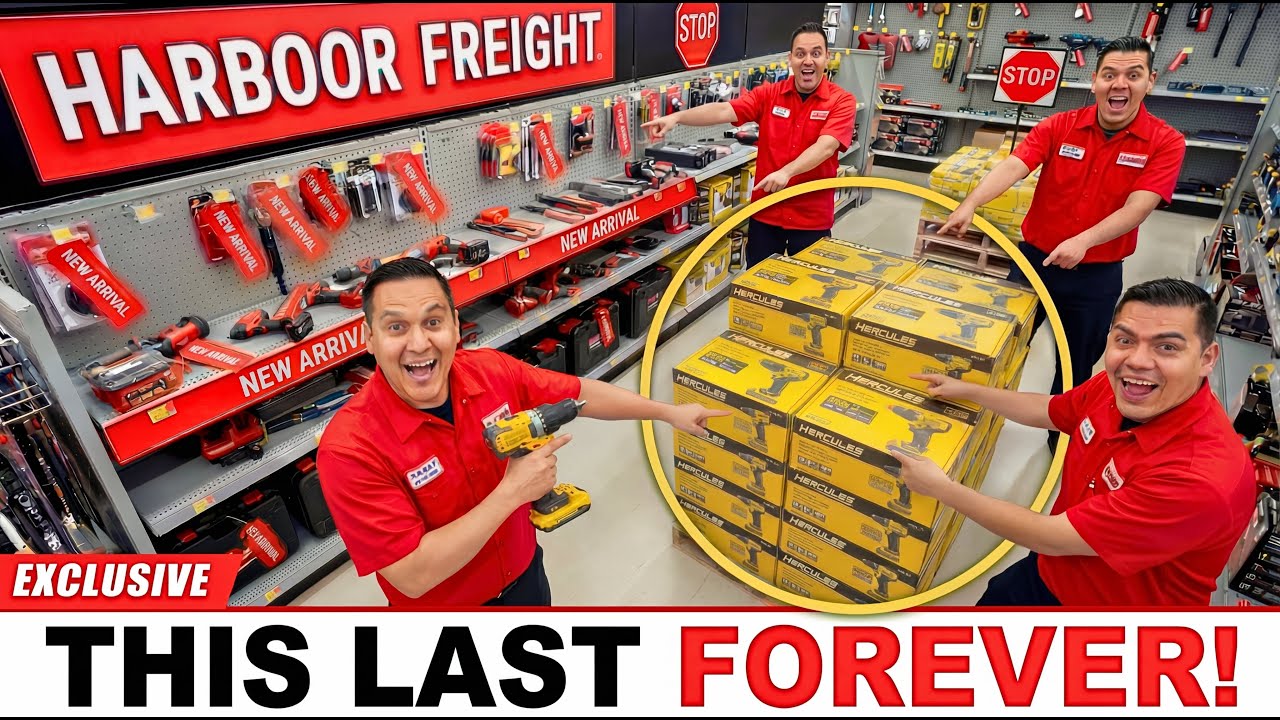 Harbor Freight Just SHOCKED Everyone With 8 NEW Tools for 2026