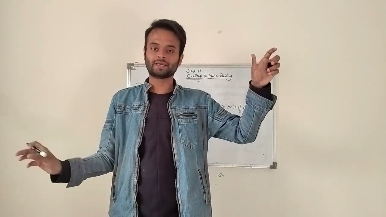 Challenges to Nation Building. Class 12 polity ch1