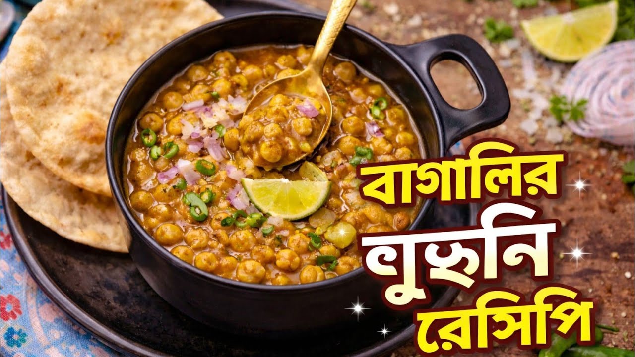 Ghugni Recipe ঘুগনি রেসিপি 
