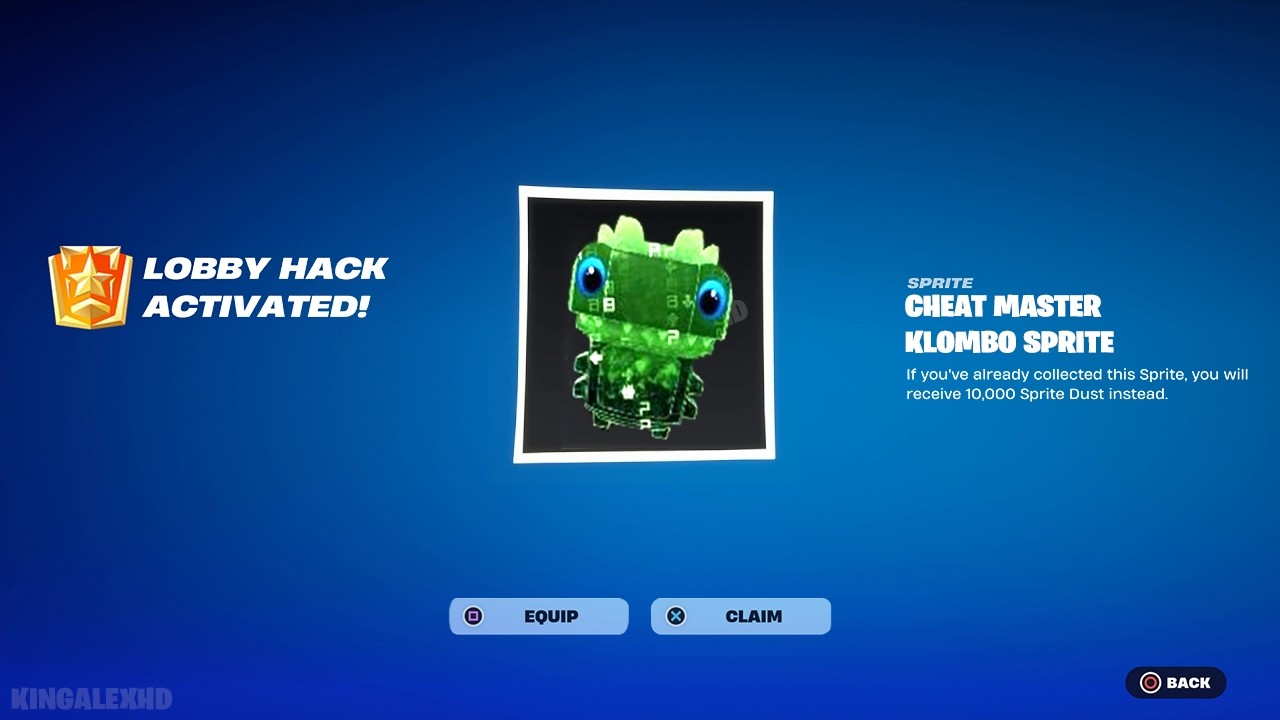 Как получить Cheat Master Klombo Sprite Admin Panel NAME БЕСПЛАТНО в Fortnite (Активированные код...