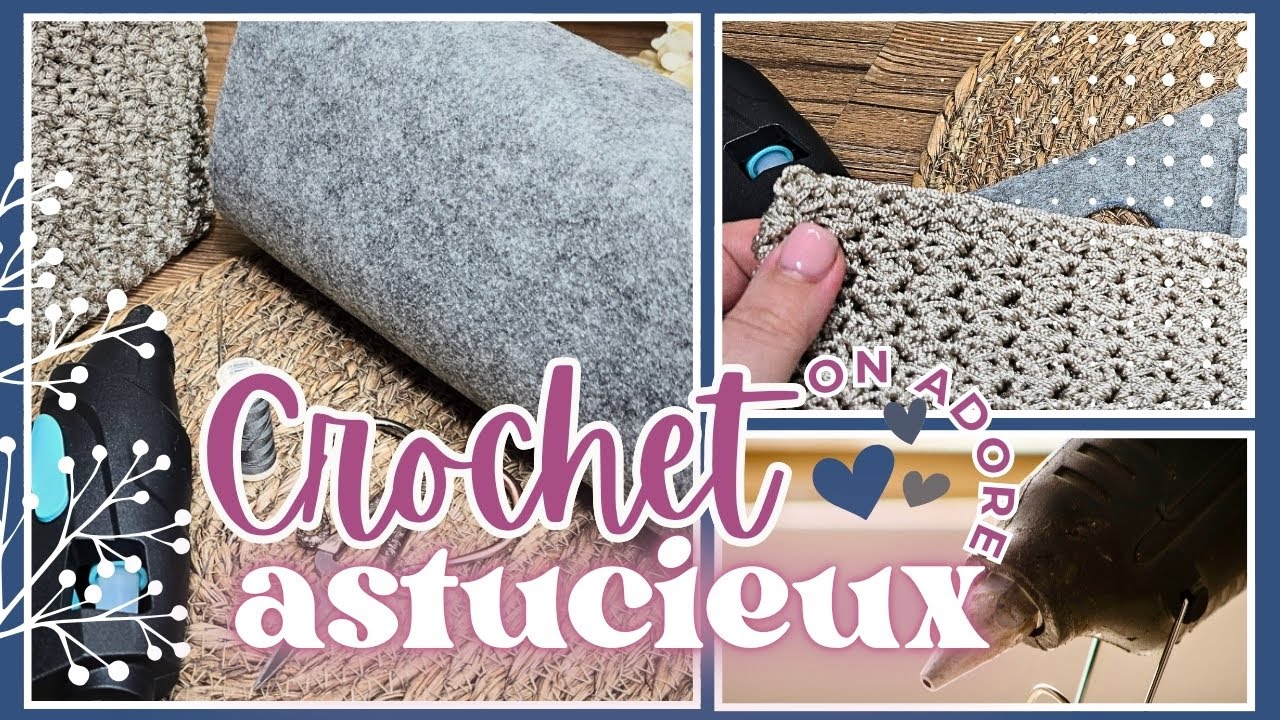🥳CROCHET SANS COUTURE !!! L' ASTUCE QUI VA VOUS RECONCILIER AVEC LES ACCESSOIRES 🥳🥳🥳@MamieCrochet