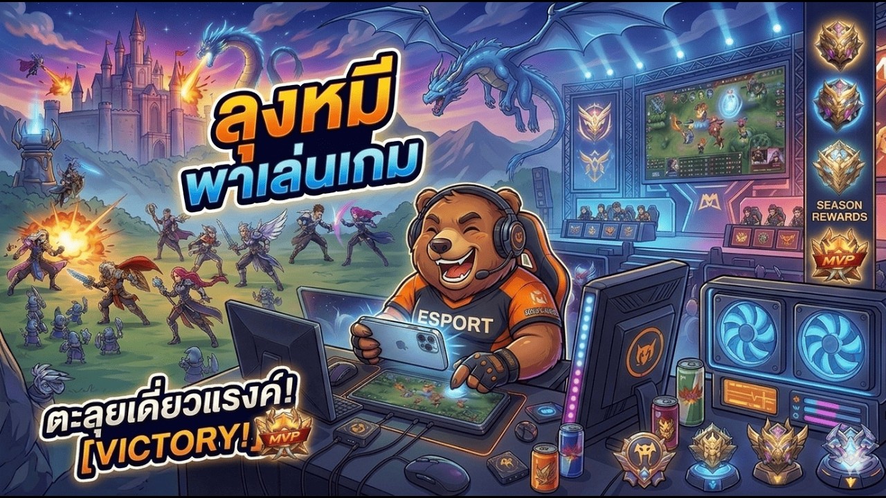 MLBB ของช่องลุง TEDF  ตะลุยตำนาน EP-3