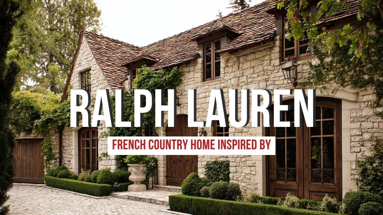 French Country Home Inspired by Ralph Lauren and Catherine Deneuve Timeless Provincial Grace