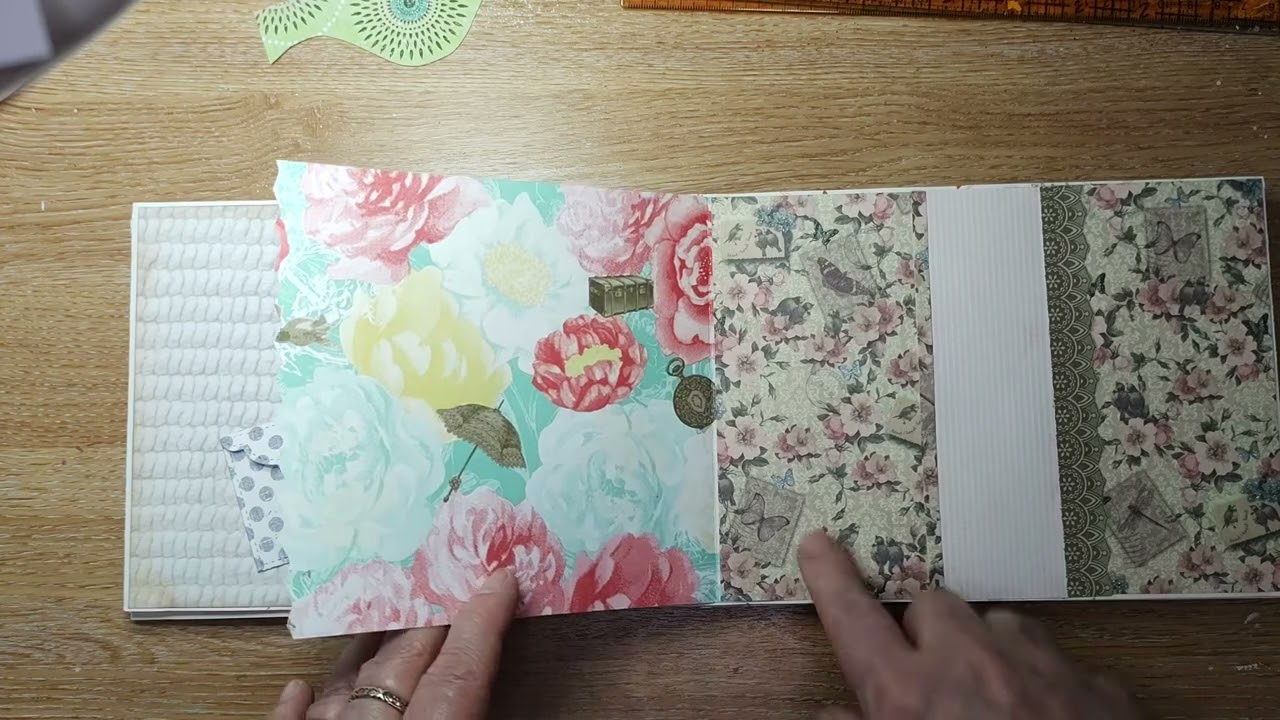 Slim wall calendar to journal
