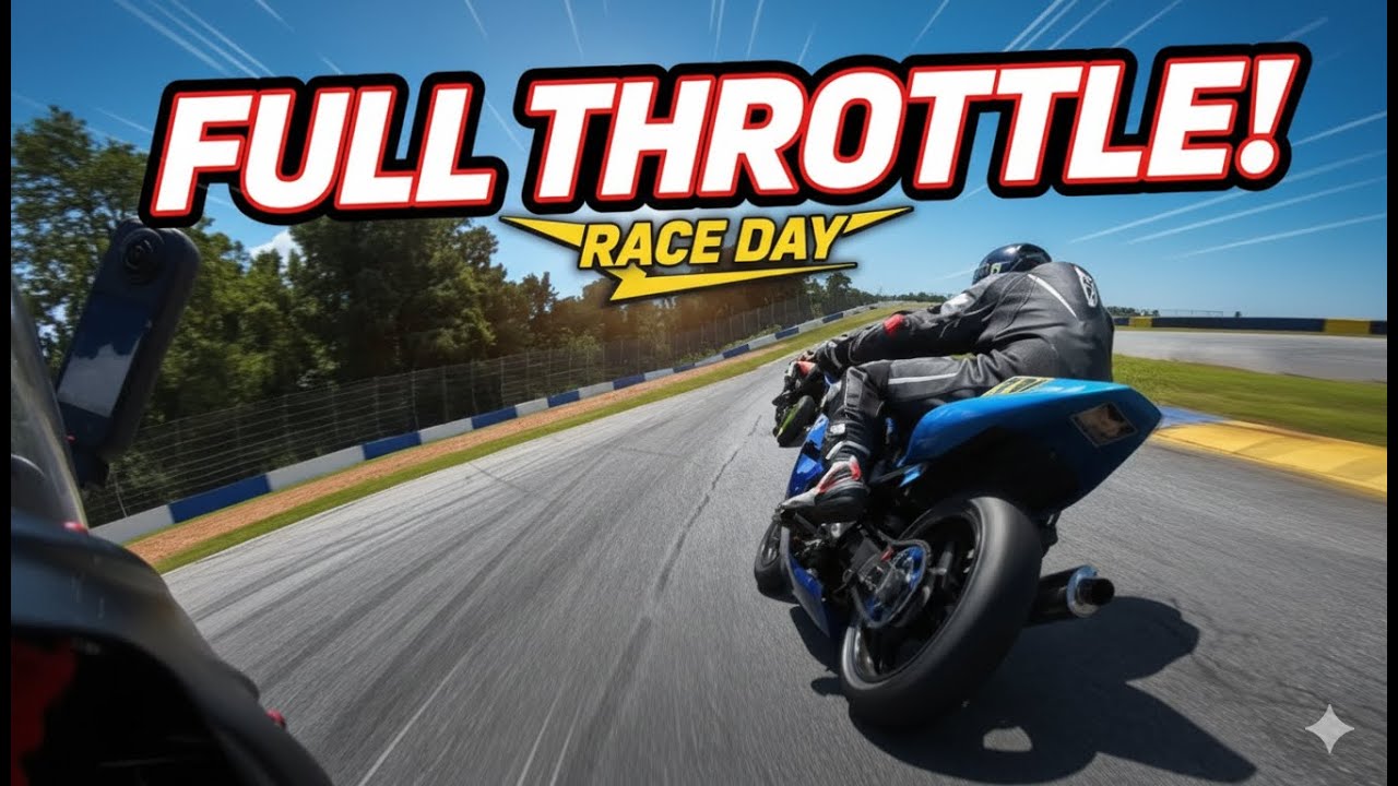 Racing motorcycles at Road Atlanta! 