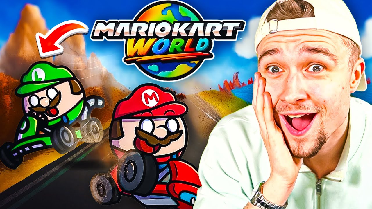 Die SÜßESTE Mario Kart World Animation aller ZEITEN! 😍 | Dävid Reaktion
